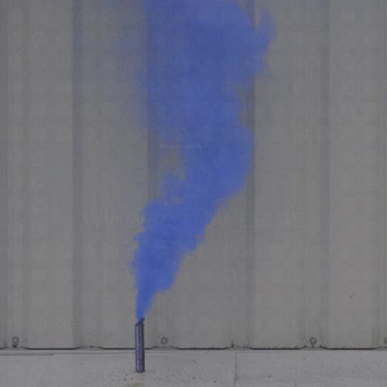 Rauchfackel blau 5er Pack Bild 2
