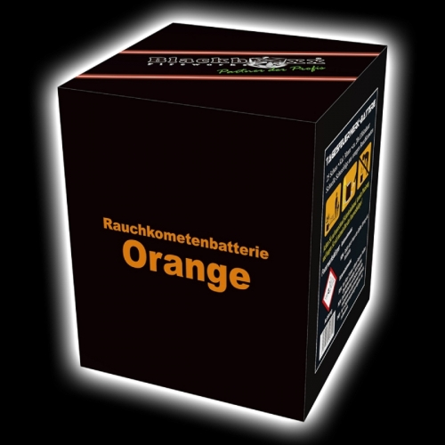 Rauchkometen Batterie Orange 25 Schuss Bild 7