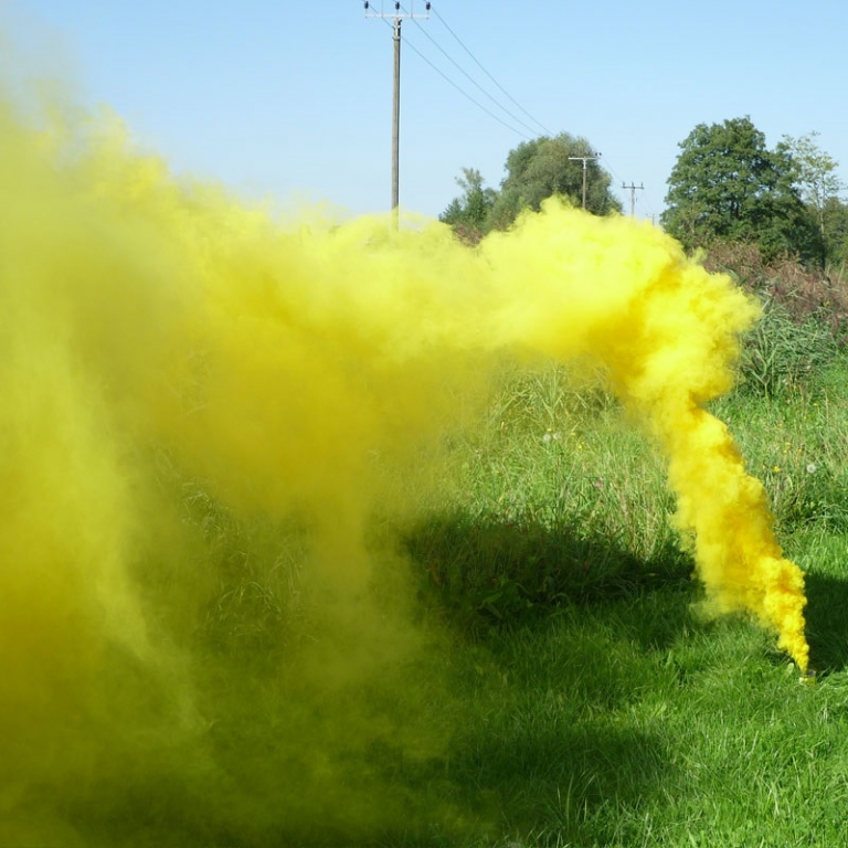 Mr. Smoke 2 Gelb mit Reiznder Bild 1