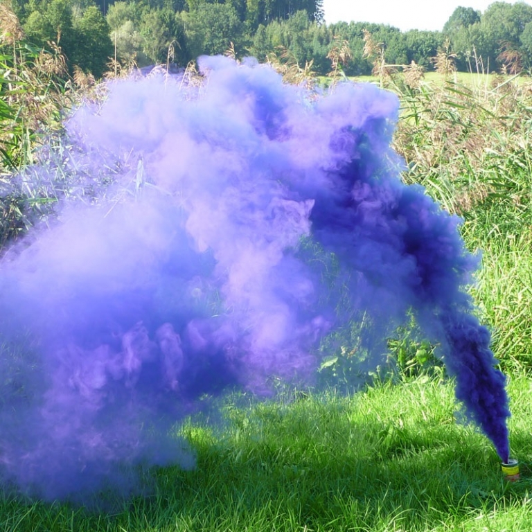 Mr. Smoke 2 Violett mit Rei�z�nder Bild 1