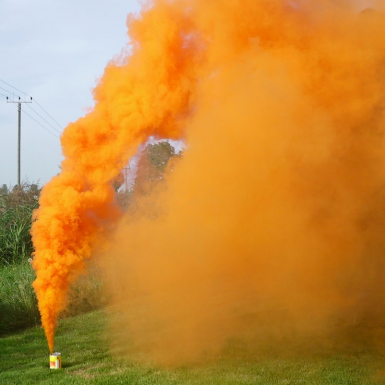 Mr. Smoke 4 Orange mit Reiznder Bild 1