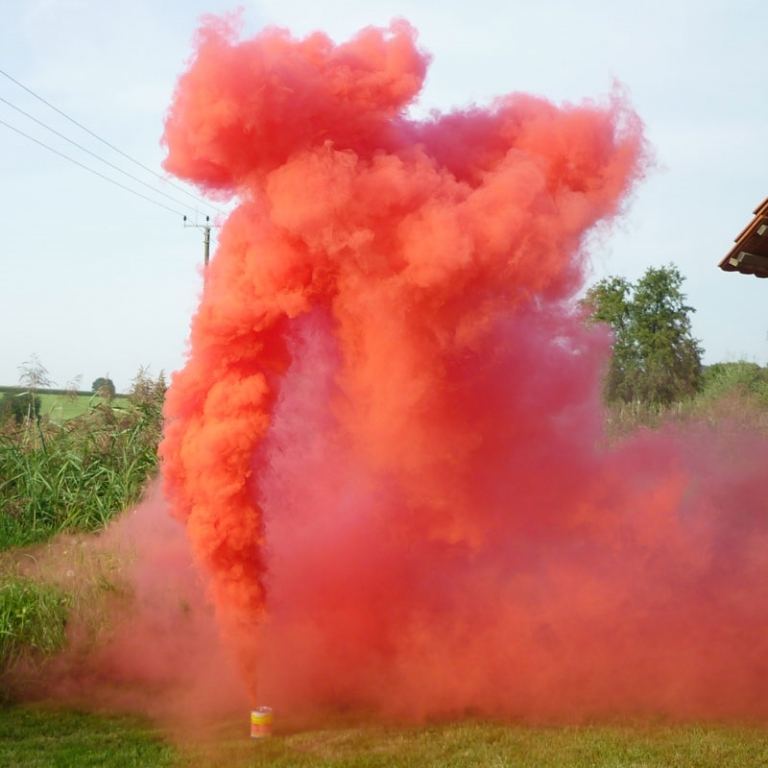 Mr. Smoke 4 Rot mit Rei�z�nder Bild 1