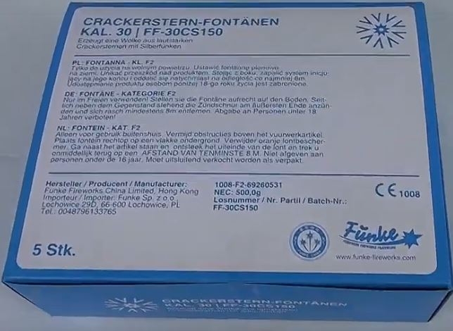 Funke Crackerstern Fontne Bild 5