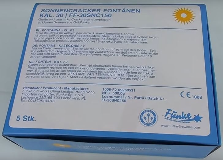 Funke Sonnencracker Fontne Bild 4