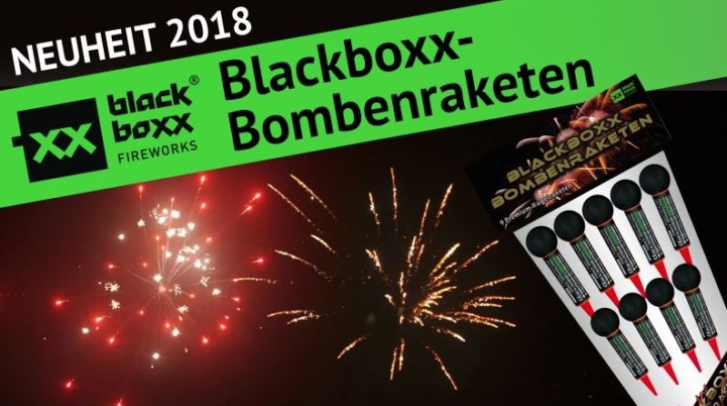 Blackboxx Bombenraketen 9er Btl. Kugelraketen Bild 2